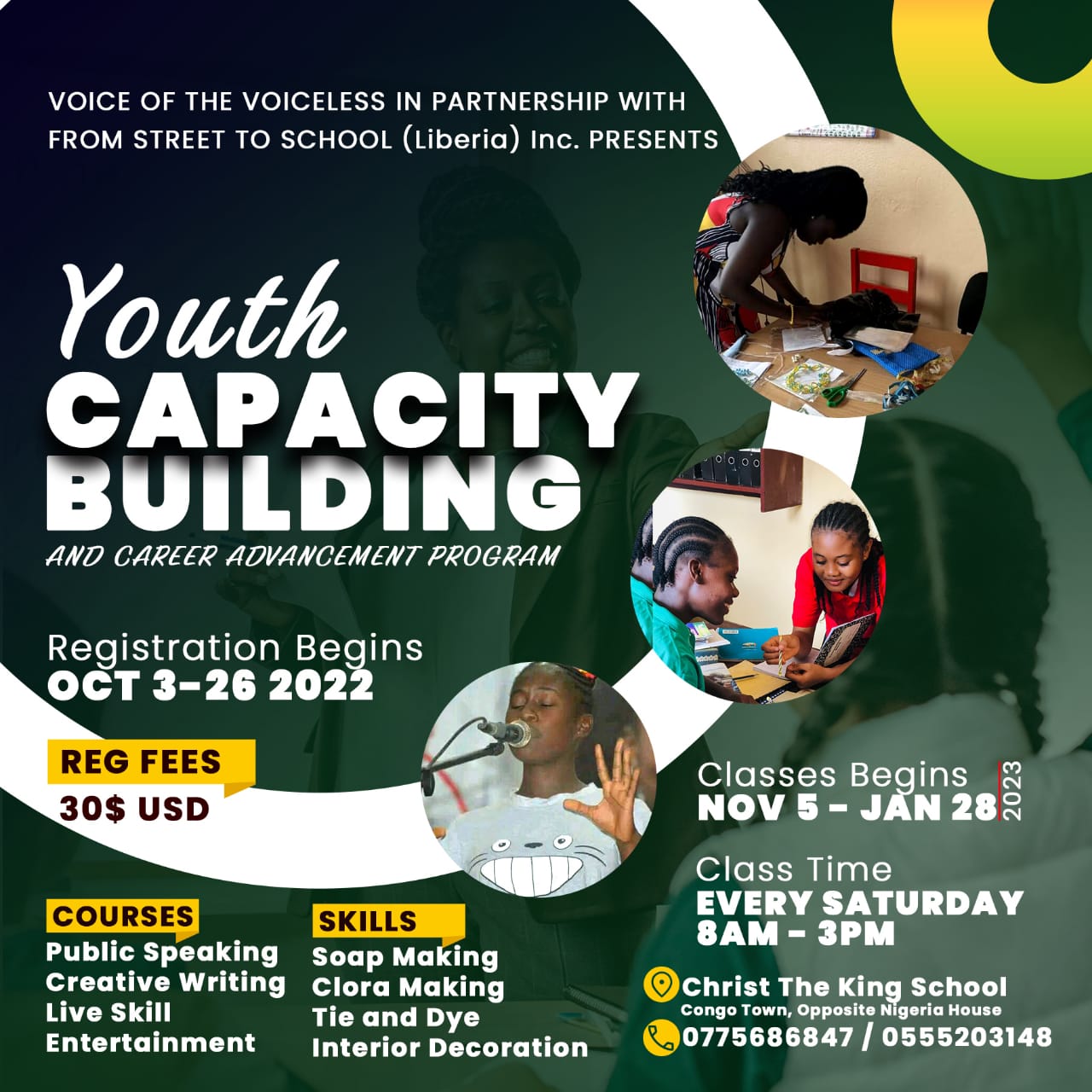 Youth capacity building and career advancement program